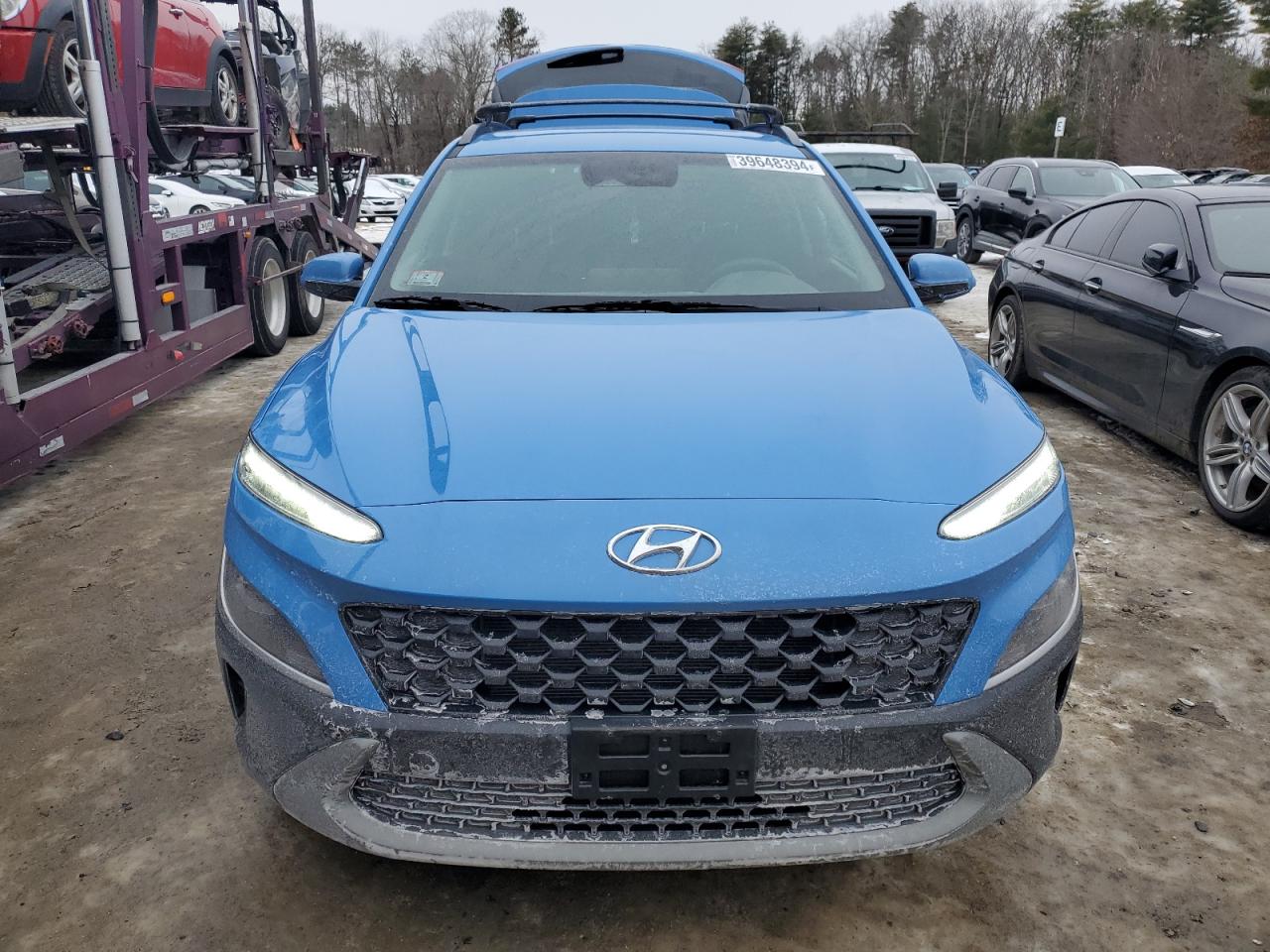 2022 HYUNDAI KONA SEL VIN:KM8K6CAB9NU864341
