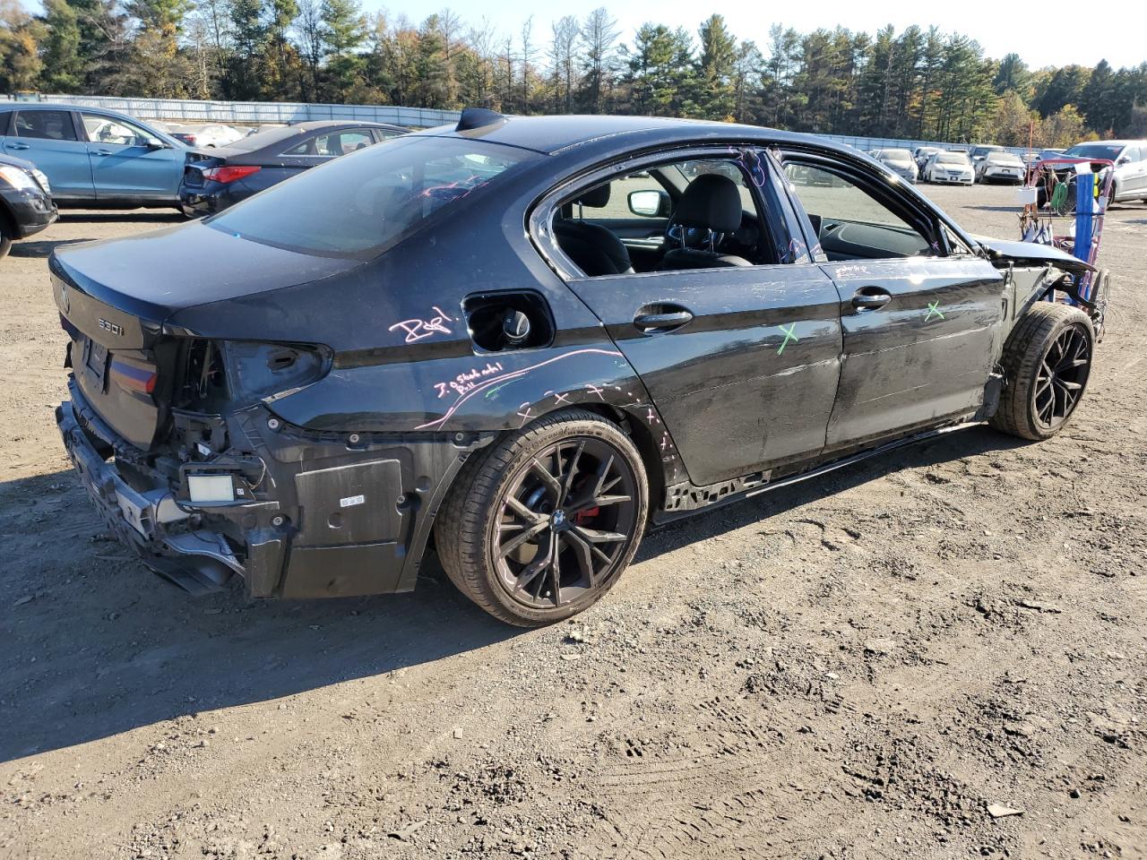 2022 BMW 530 XI VIN:WBA13BJ05NCJ43521