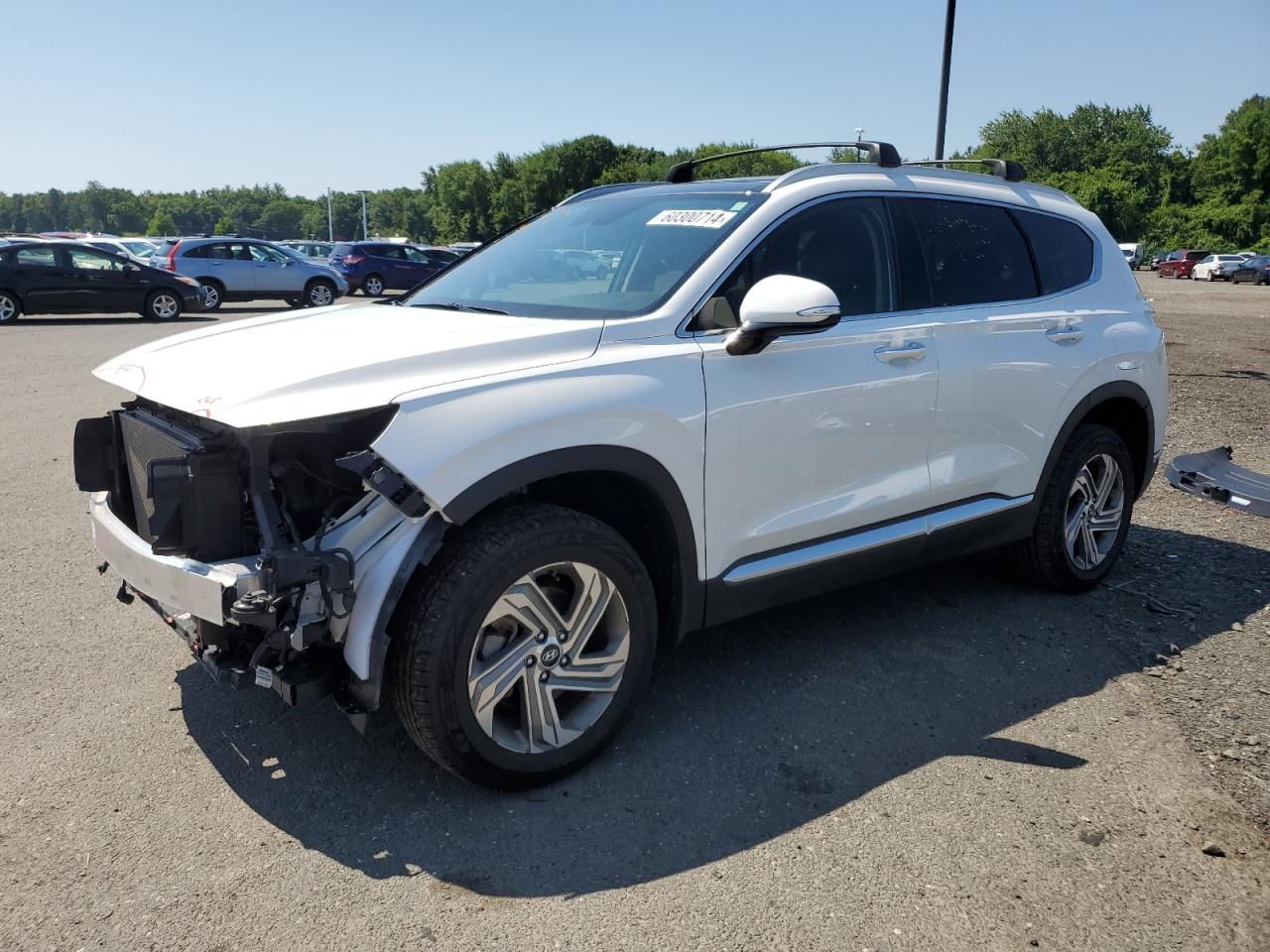 2022 HYUNDAI SANTA FE SEL VIN:5NMS3DAJ8NH380453