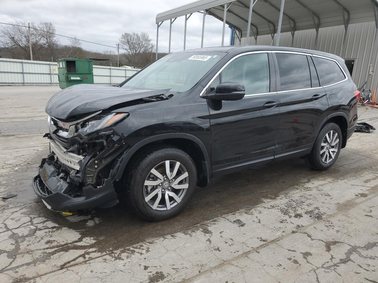 2022 HONDA PILOT EXL VIN:5FNYF5H50NB010115