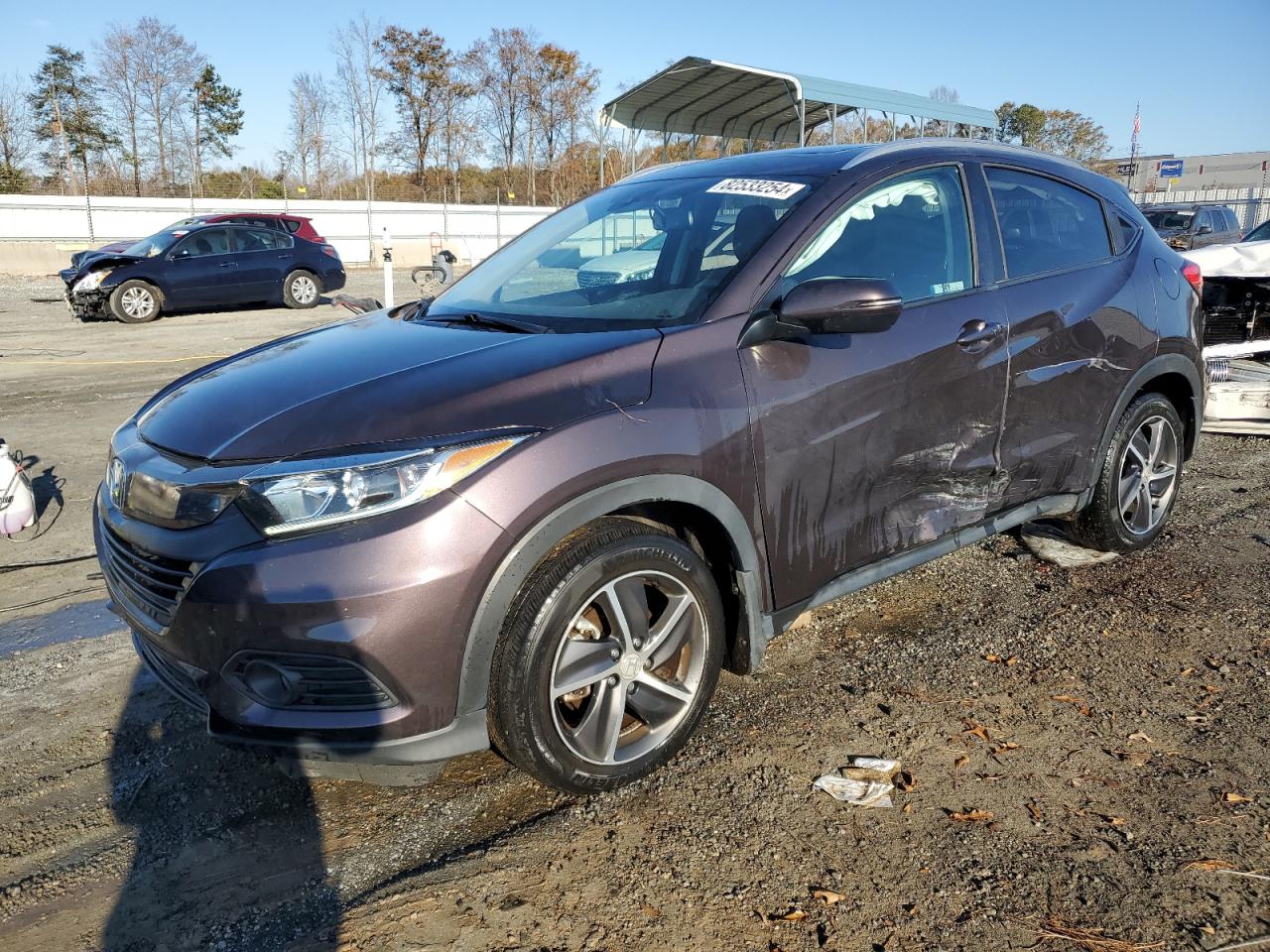 2022 HONDA HR-V EXL VIN:3CZRU5H75NM703120