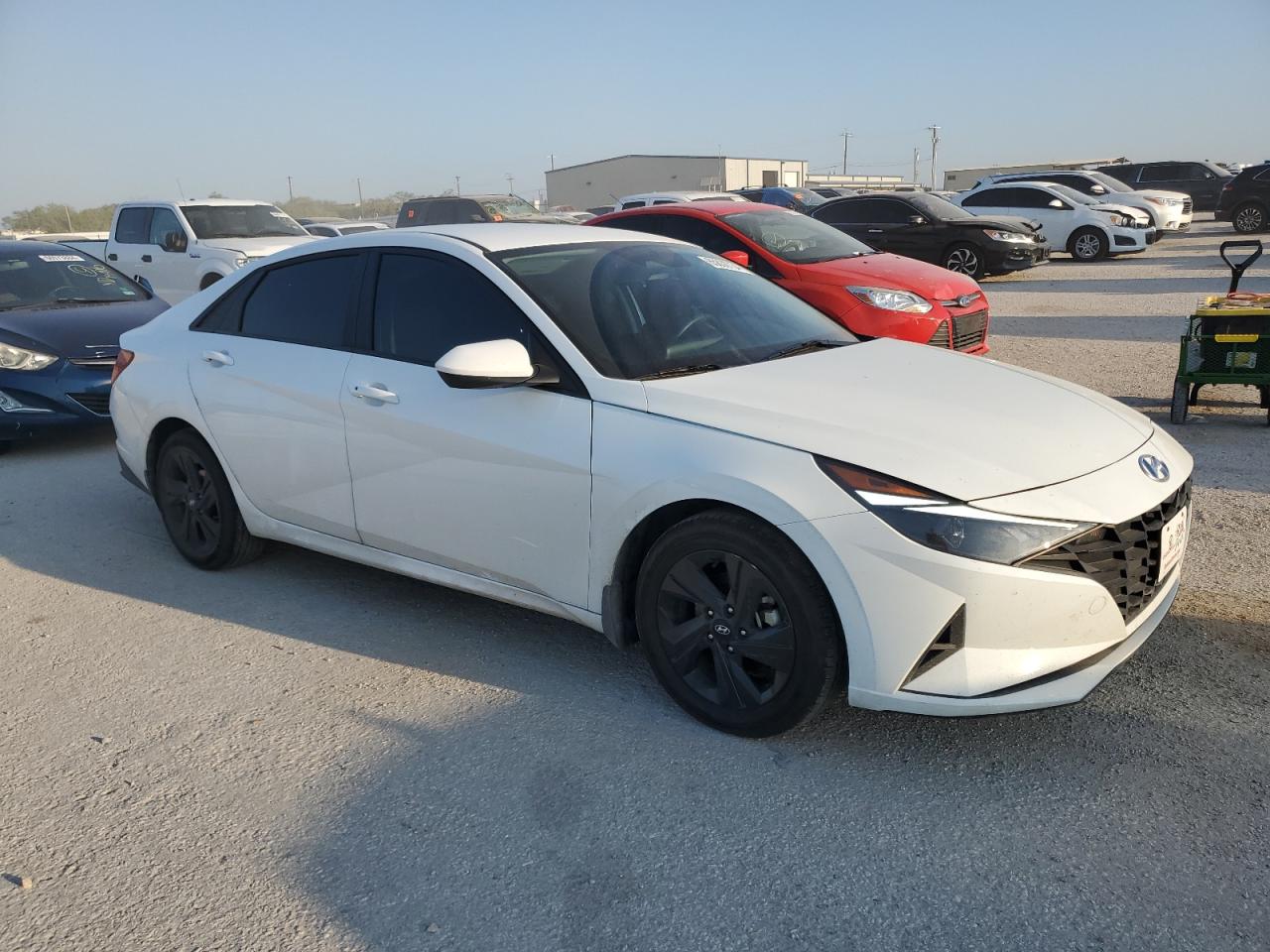 2023 HYUNDAI ELANTRA BLUE VIN:KMHLM4AJ2PU034133