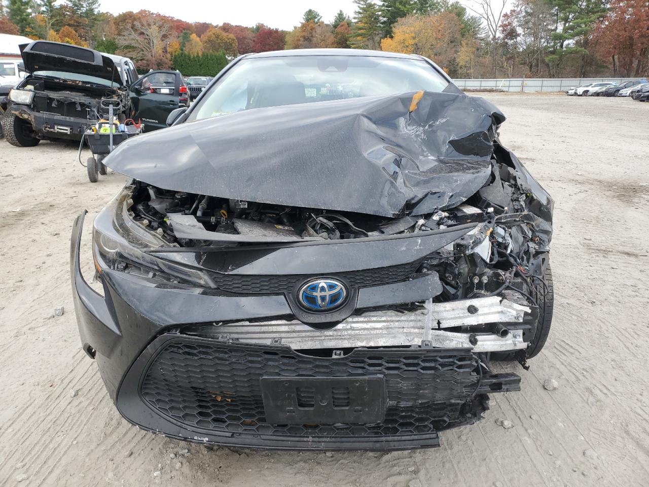 2022 TOYOTA COROLLA LE VIN:JTDEAMDE6NJ053402