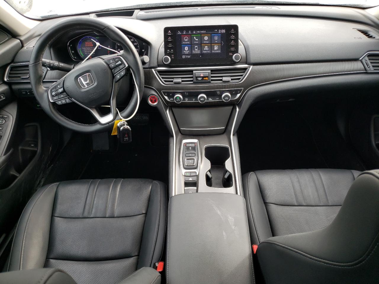 2022 HONDA ACCORD TOURING HYBRID VIN:1HGCV3F91NA027295