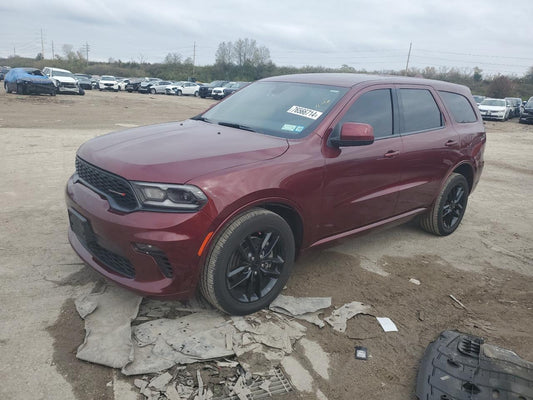 2022 DODGE DURANGO GT VIN:1C4RDJDG8NC105318