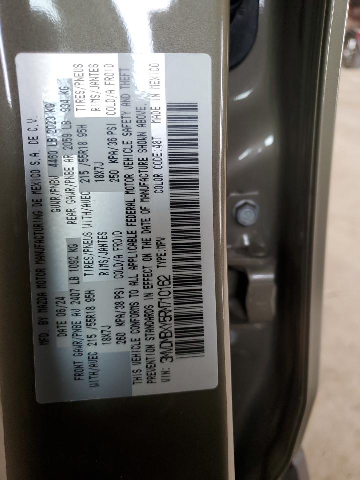 2024 MAZDA CX-30 CARBON TURBO VIN:3MVDMBXY5RM710162