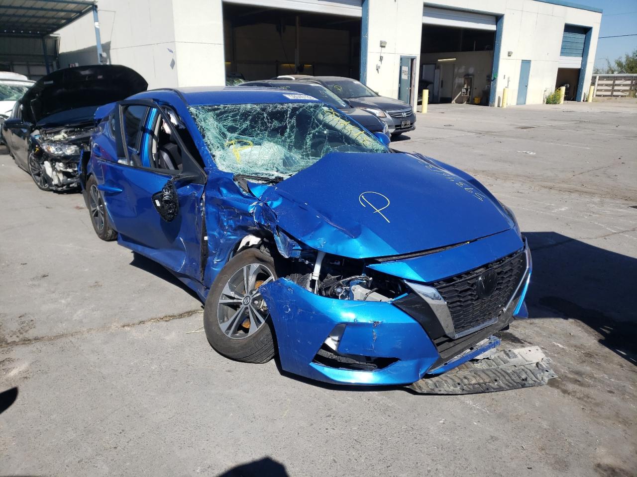 2022 NISSAN SENTRA SV VIN:3N1AB8CV3NY237716