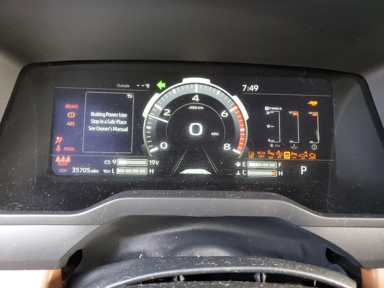 2022 TOYOTA TUNDRA CREWMAX PLATINUM VIN:5TFMA5DB2NX015699