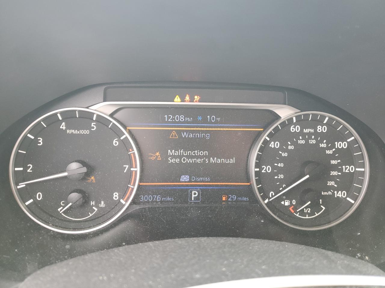 2022 NISSAN ALTIMA SV VIN:1N4BL4DV3NN321883