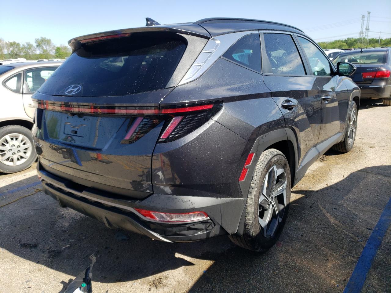 2022 HYUNDAI TUCSON SEL VIN:5NMJC3AE4NH135562