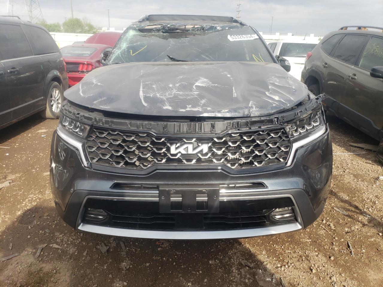 2022 KIA SORENTO EX VIN:5XYRHDLF4NG133918