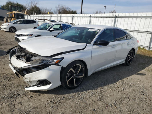 2022 HONDA ACCORD SPORT VIN:1HGCV1F34NA053664