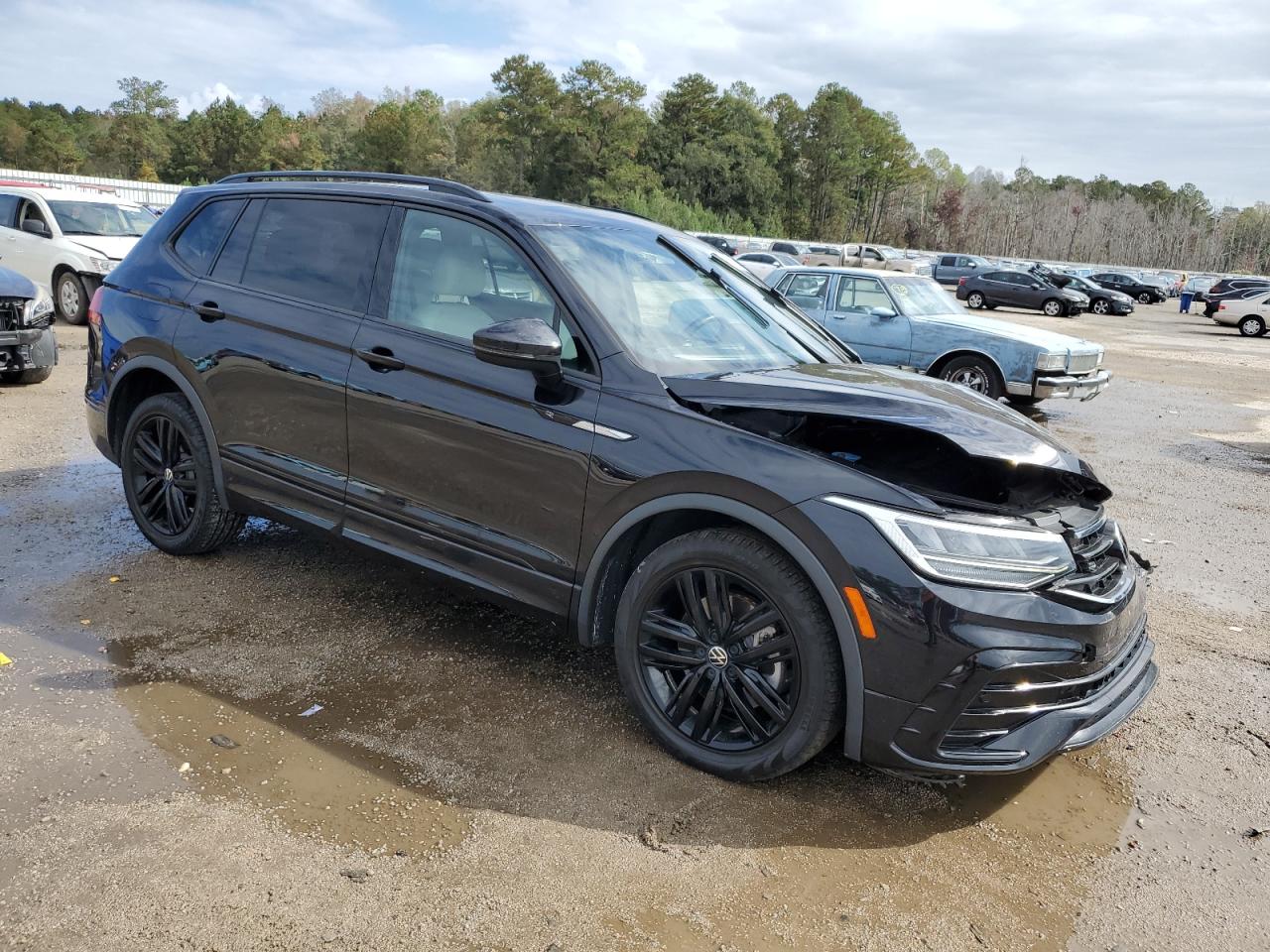 2022 VOLKSWAGEN TIGUAN SE R-LINE BLACK VIN:3VVCB7AX8NM075627