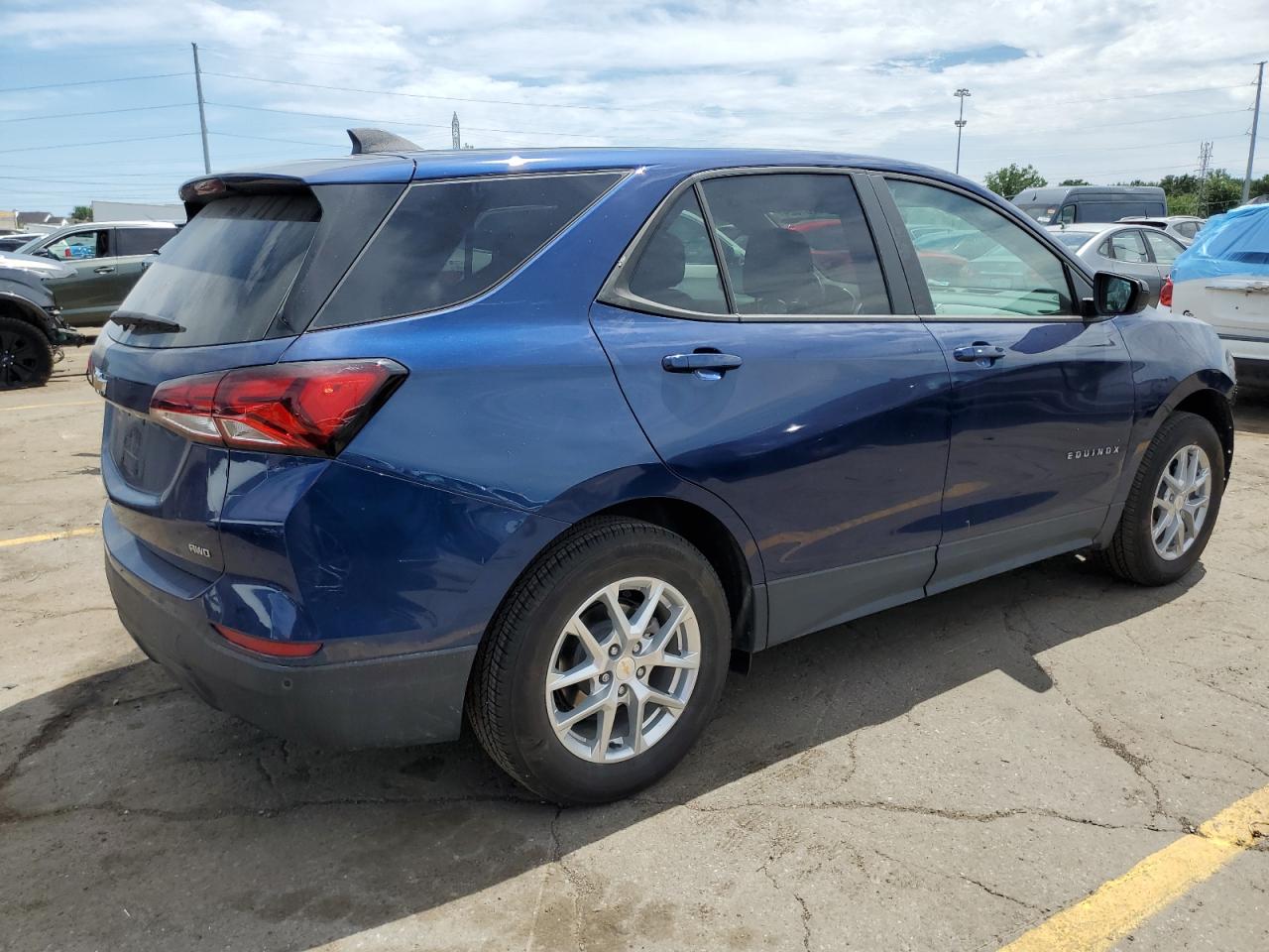 2022 CHEVROLET EQUINOX LS VIN:3GNAXSEV1NS159925