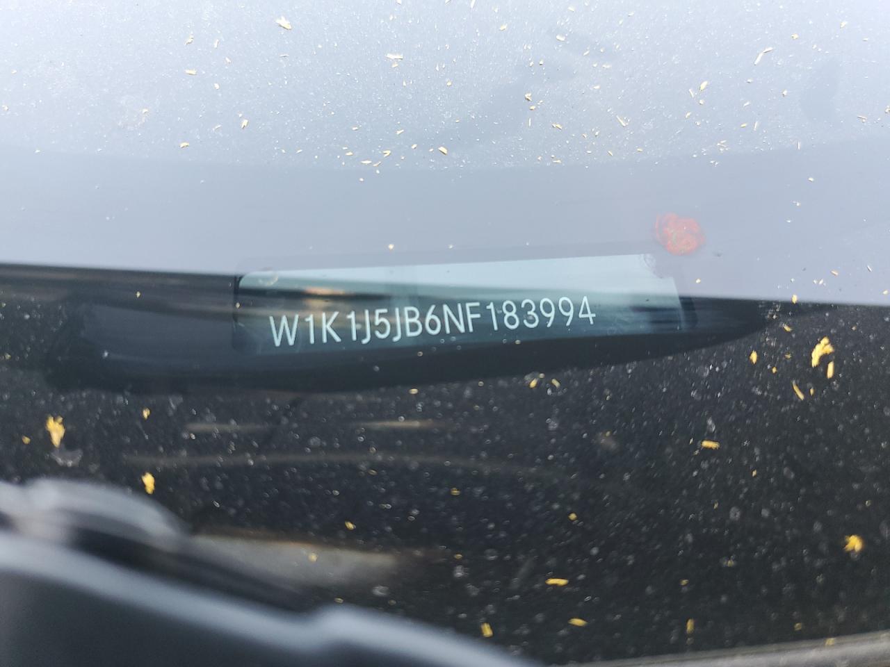 2022 MERCEDES-BENZ E 450 VIN:W1K1J5JB6NF183994