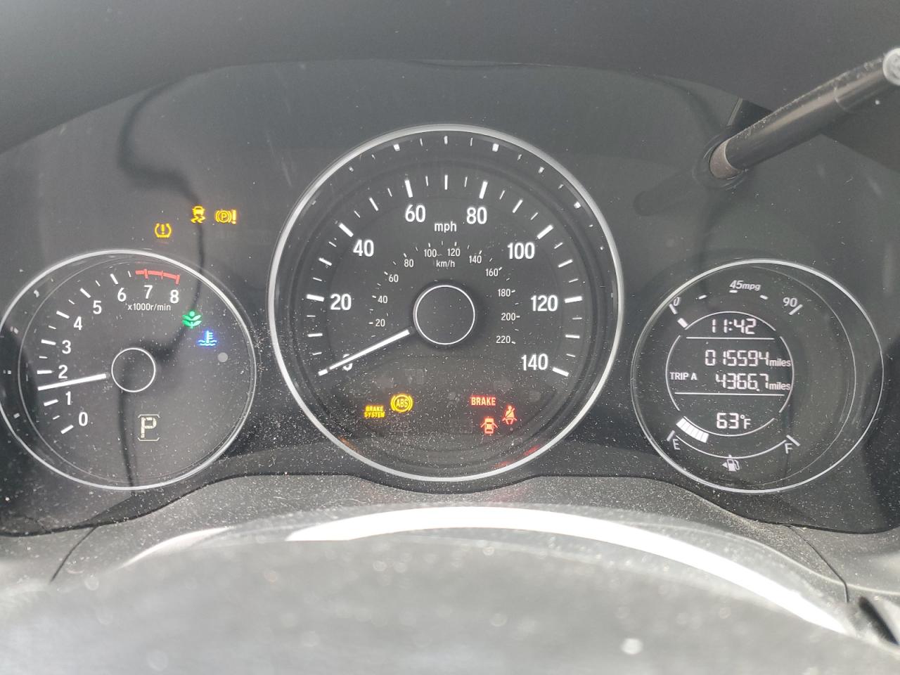 2022 HONDA HR-V LX VIN:3CZRU5H3XNM704180