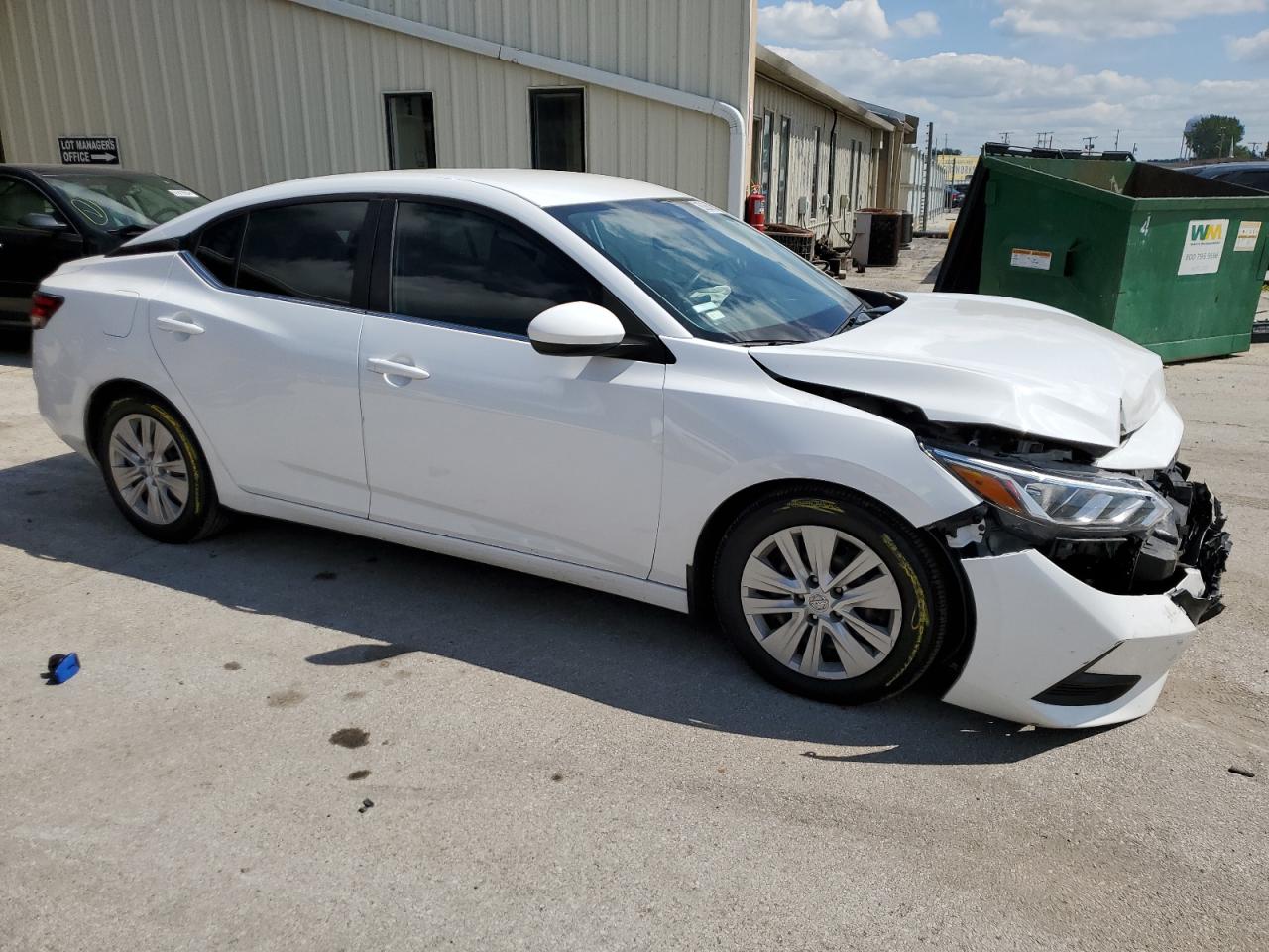 2022 NISSAN SENTRA S VIN:3N1AB8BV4NY220778