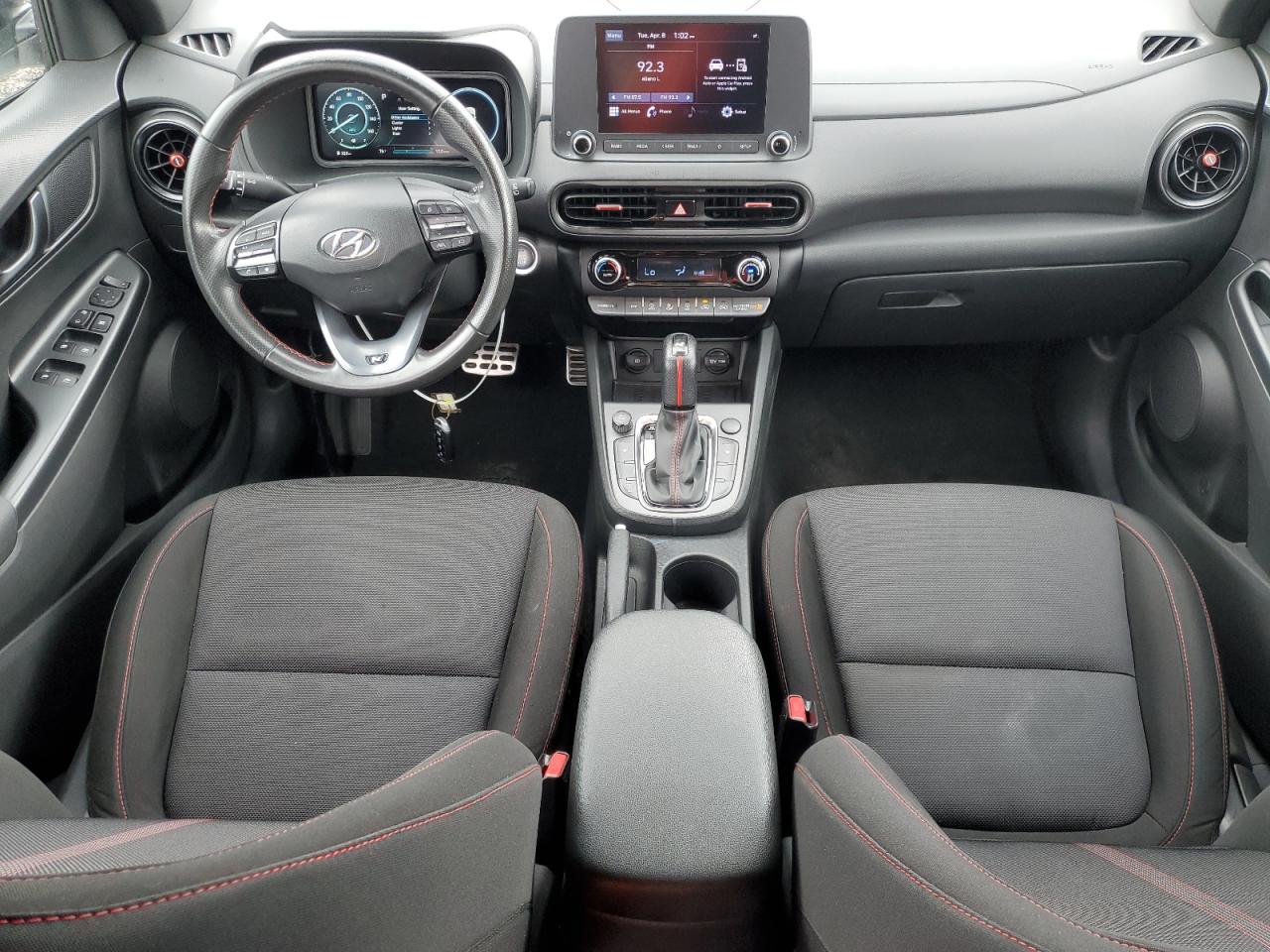 2022 HYUNDAI KONA N LINE VIN:KM8K33A3XNU802061