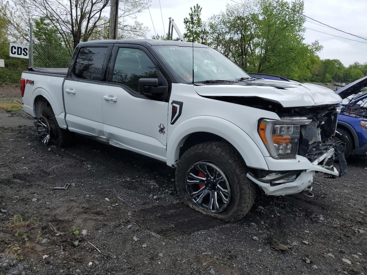 2022 FORD F150 SUPERCREW VIN:1FTFW1E58NKD05714