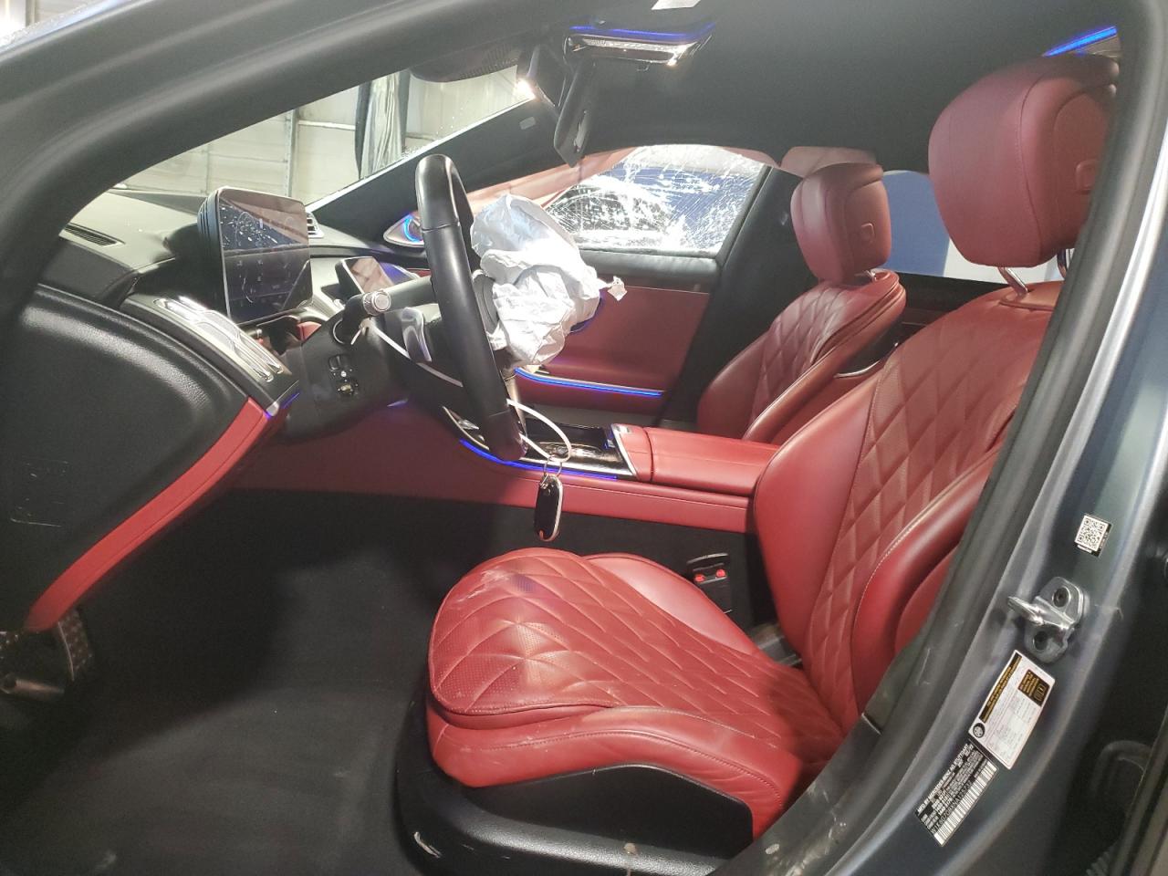 2022 MERCEDES-BENZ S 580 4MATIC VIN:W1K6G7GBXNA125732