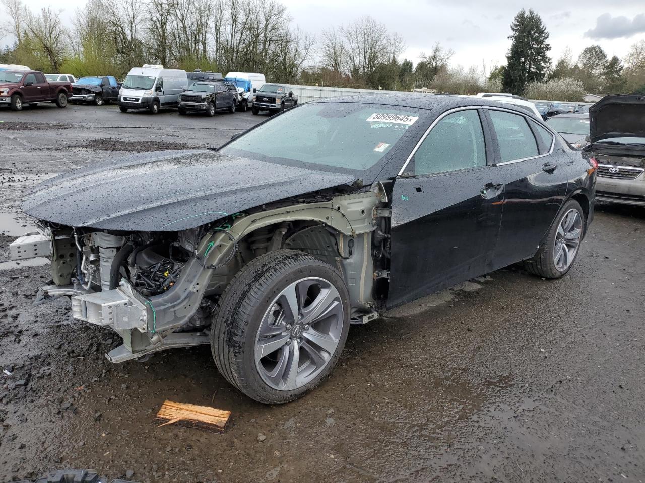 2023 ACURA TLX ADVANCE VIN:19UUB6F61PA004218