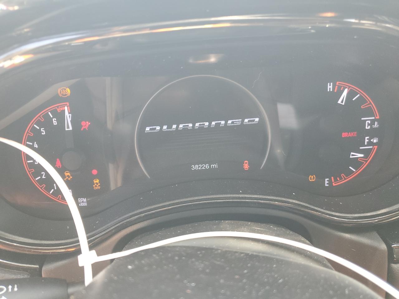 2022 DODGE DURANGO GT VIN:1C4RDHDG6NC199921