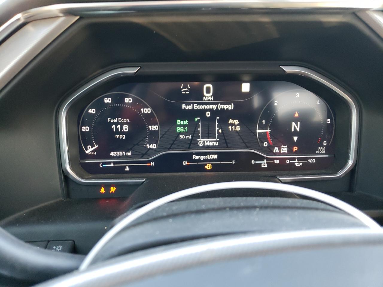 2022 GMC SIERRA K1500 DENALI VIN:1GTUUGEL8NZ541477