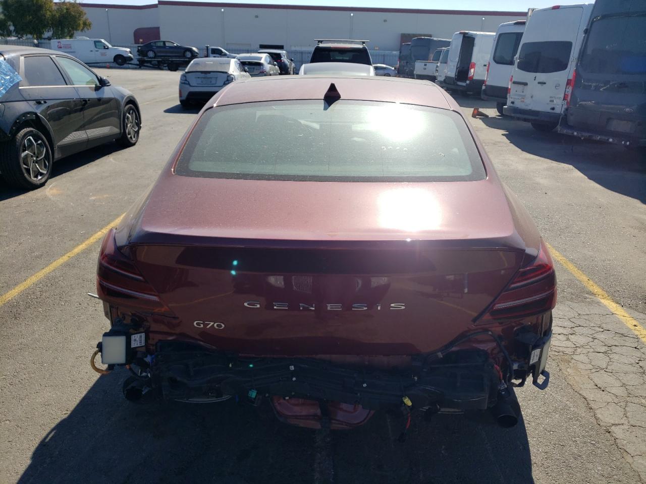 2024 GENESIS G70 BASE VIN:KMTG34SC0RU137404