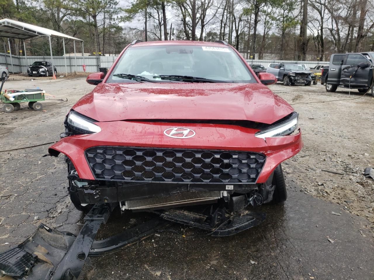 2022 HYUNDAI KONA SEL VIN:KM8K62AB8NU795040