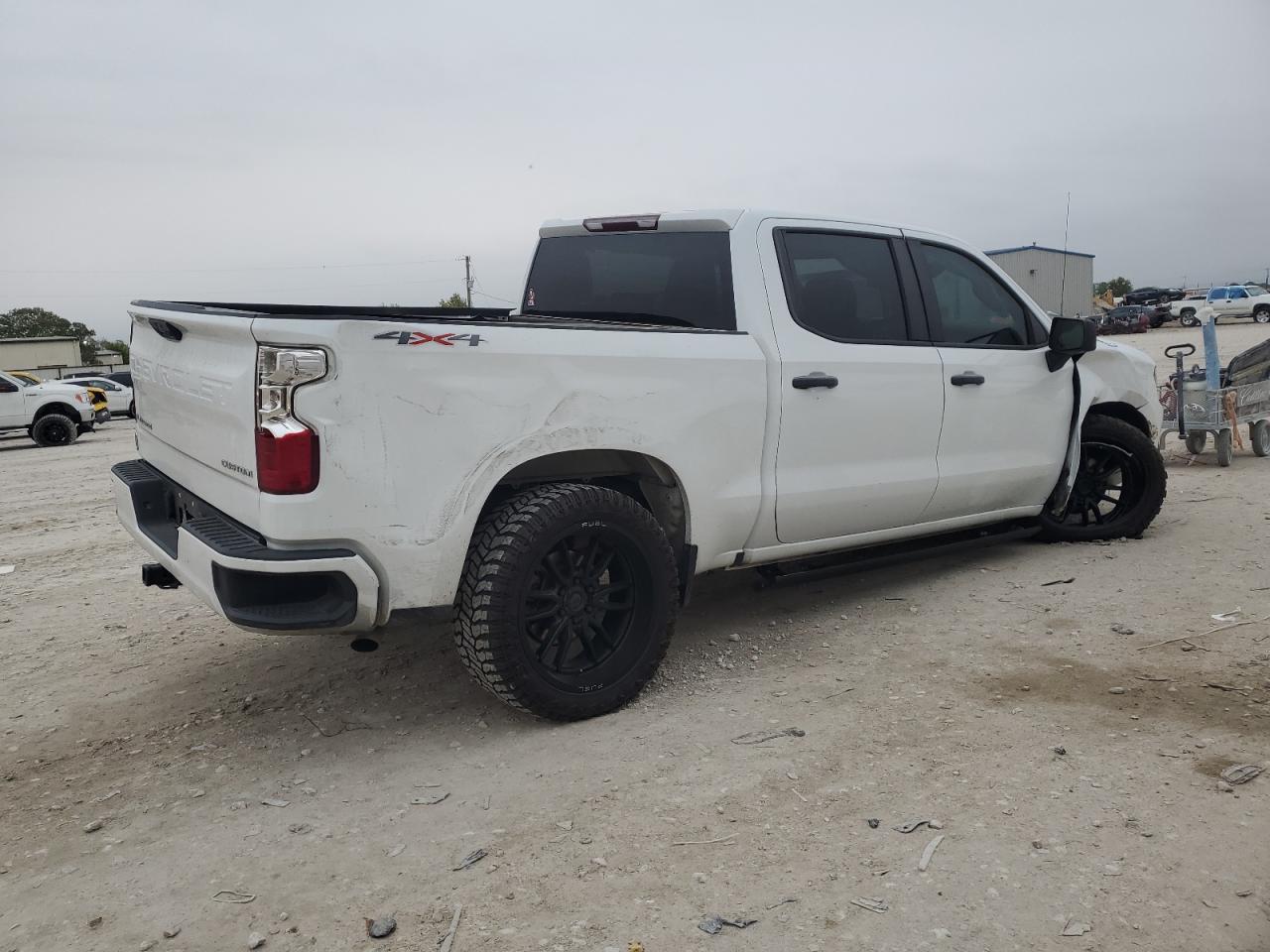 2022 CHEVROLET SILVERADO K1500 CUSTOM VIN:1GCPDBEK5NZ528208