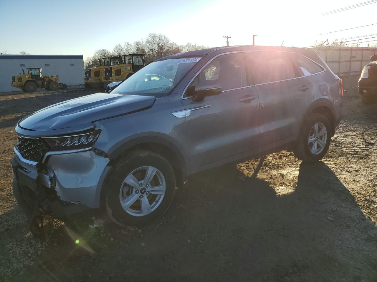 2022 KIA SORENTO LX VIN:5XYRGDLC0NG116414