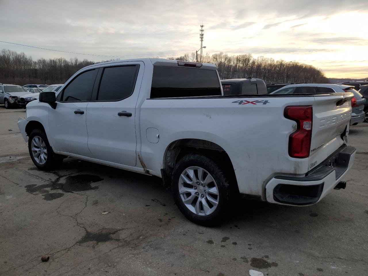 2022 CHEVROLET SILVERADO LTD K1500 CUSTOM VIN:3GCPYBEK5NG102832