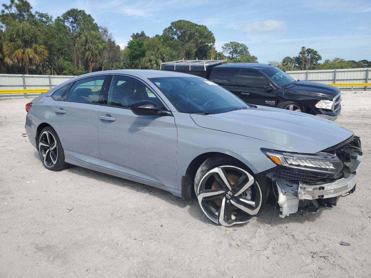 2022 HONDA ACCORD SPORT VIN:1HGCV1F34NA073591