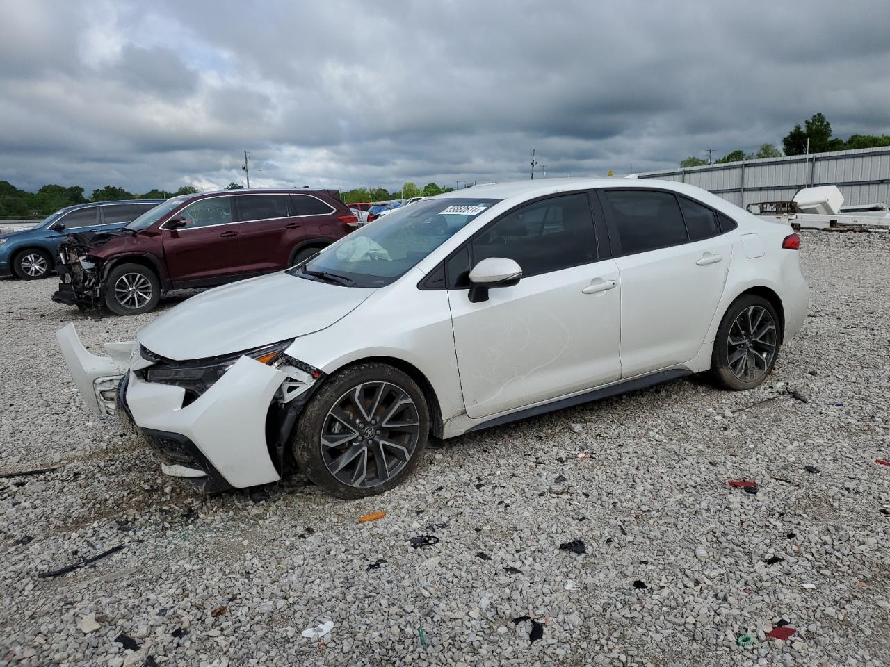 2022 TOYOTA COROLLA SE VIN:5YFS4MCE2NP102733