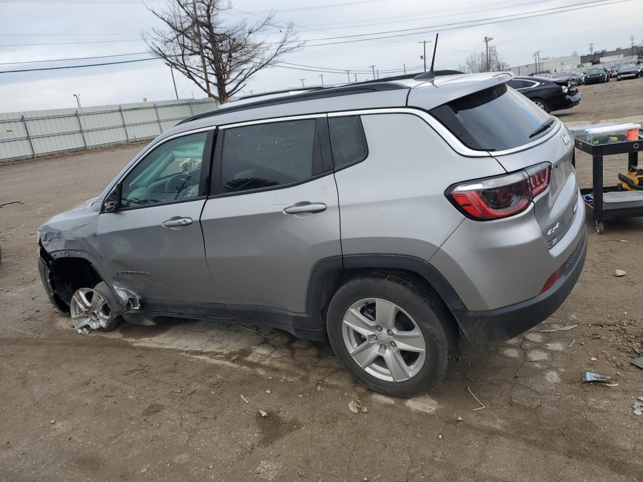 2022 JEEP COMPASS LATITUDE VIN:3C4NJDBB9NT121998