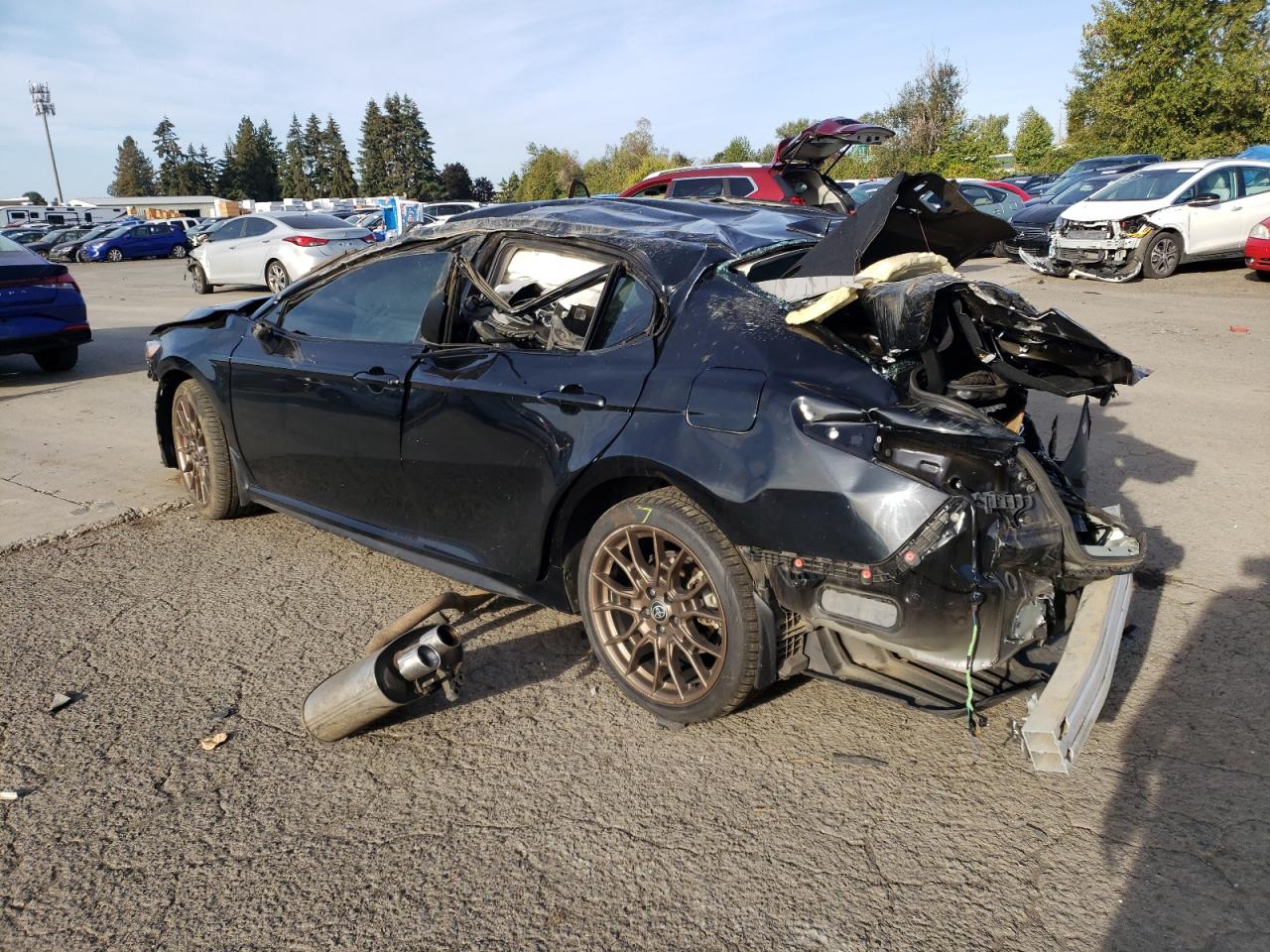 2023 TOYOTA CAMRY SE NIGHT SHADE VIN:4T1G11BK5PU079857