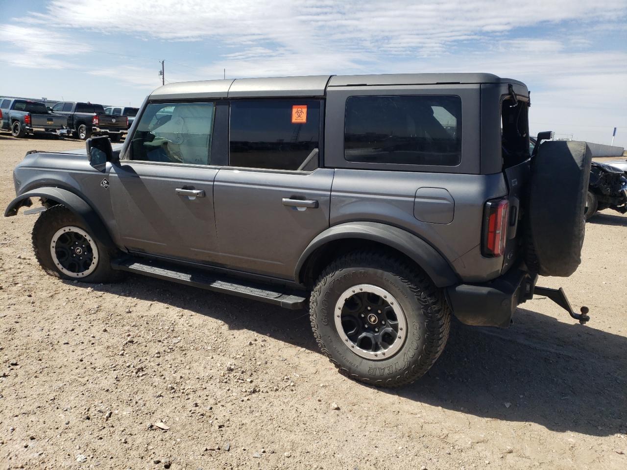2023 FORD BRONCO BASE VIN:1FMEE5DP7PLB10950