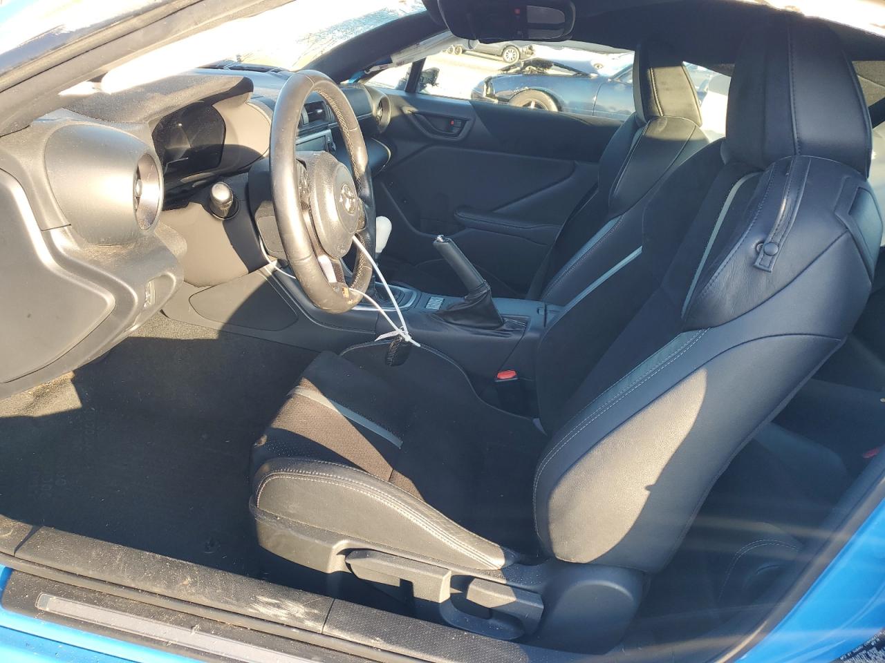 2022 TOYOTA GR 86 PREMIUM VIN:JF1ZNBE13N9750250