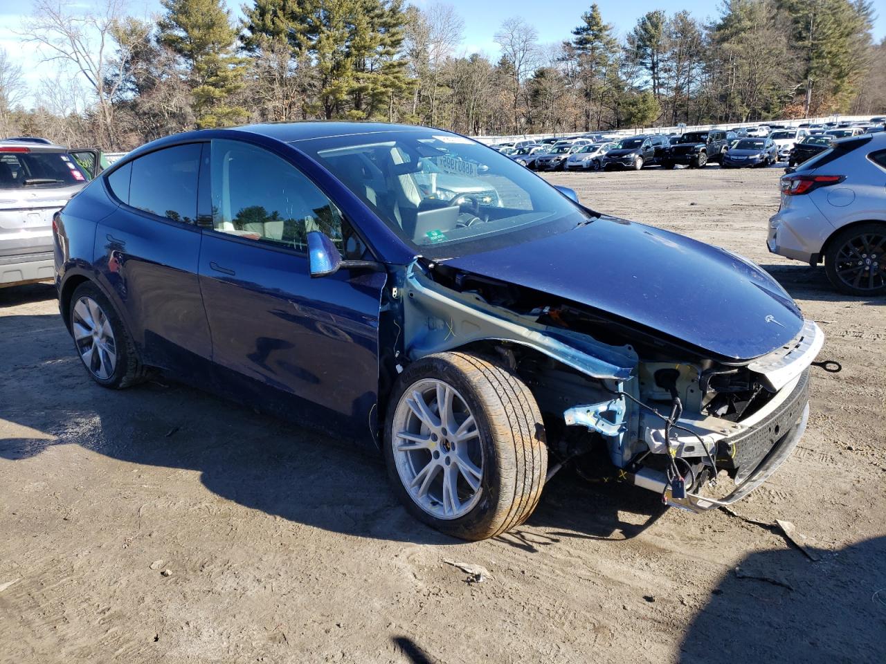 2023 TESLA MODEL Y  VIN:7SAYGAEEXPF612164