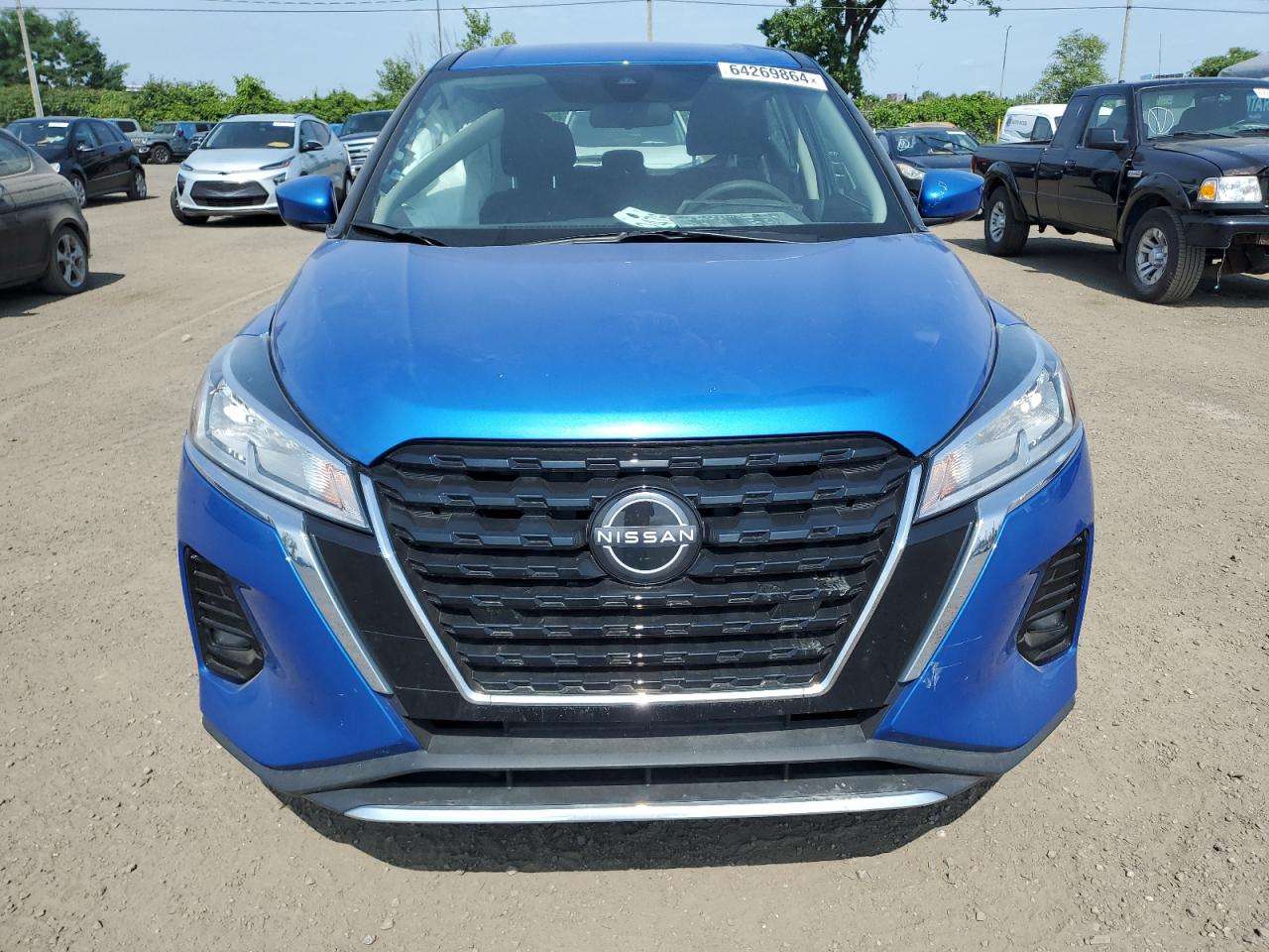 2022 NISSAN KICKS S VIN:3N1CP5BV5NL492892