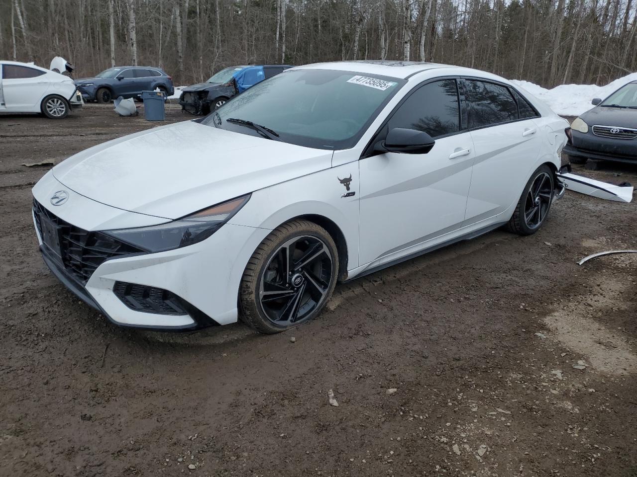 2023 HYUNDAI ELANTRA N LINE VIN:KMHLR4AF7PU547259