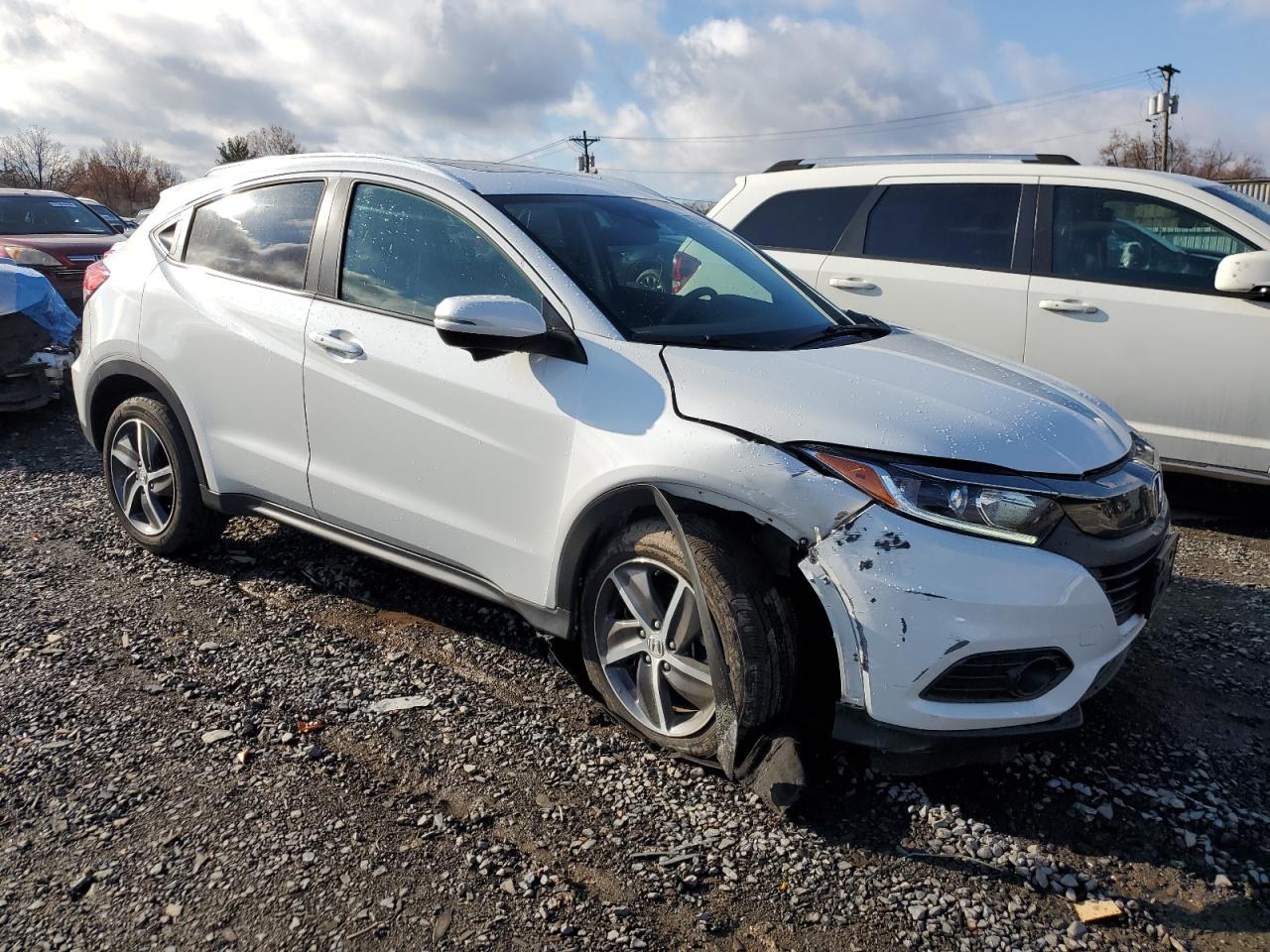 2022 HONDA HR-V EX VIN:3CZRU6H50NM705894