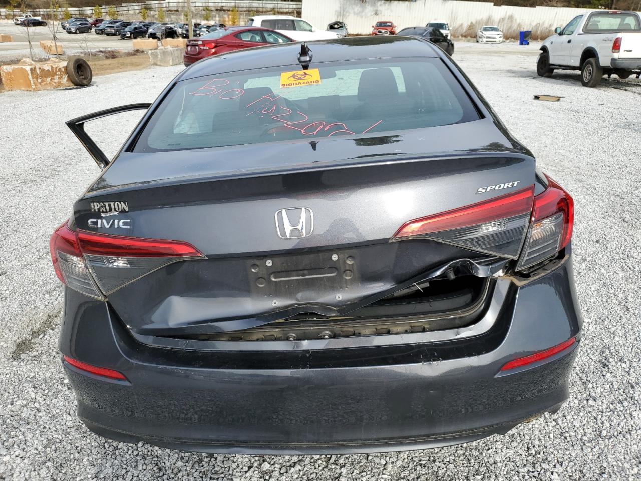2022 HONDA CIVIC SPORT VIN:2HGFE2F55NH521701