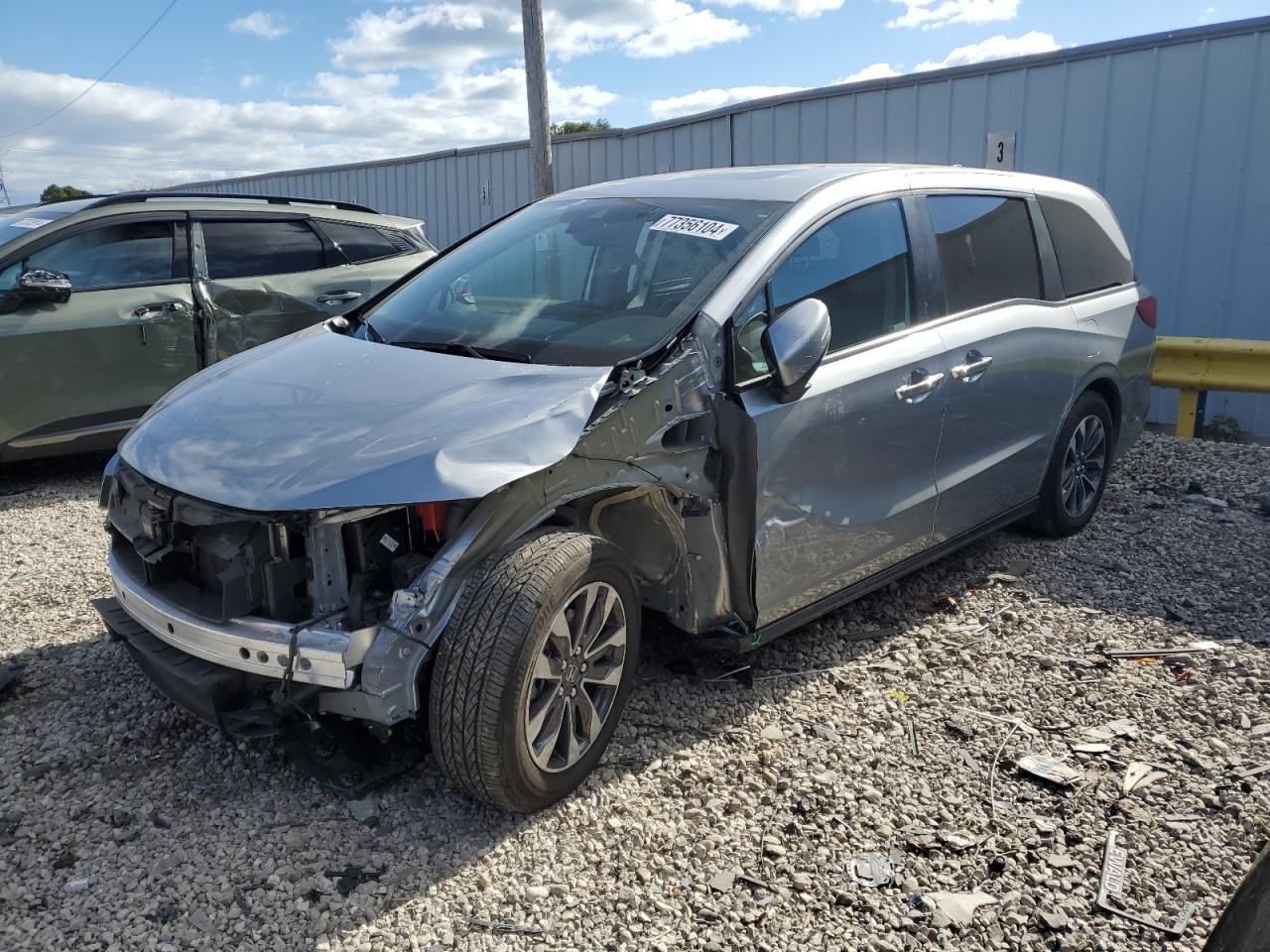 2024 HONDA ODYSSEY EXL VIN:5FNRL6H64RB015142