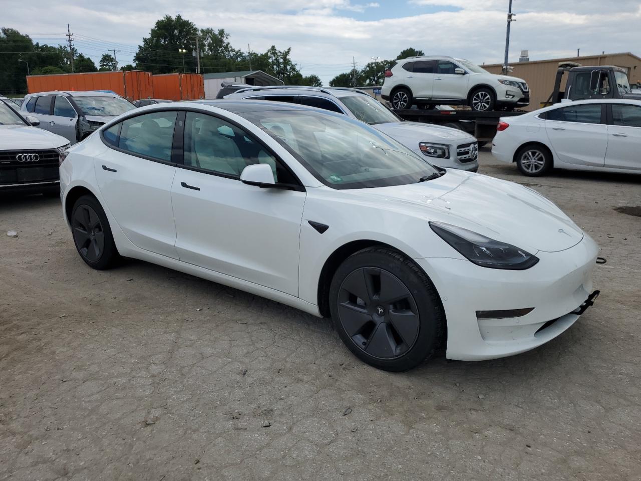 2022 TESLA MODEL 3  VIN:5YJ3E1EB7NF351205