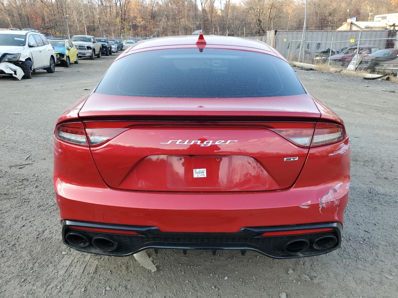 2023 KIA STINGER GT2 VIN:KNAE55LC3P6127646
