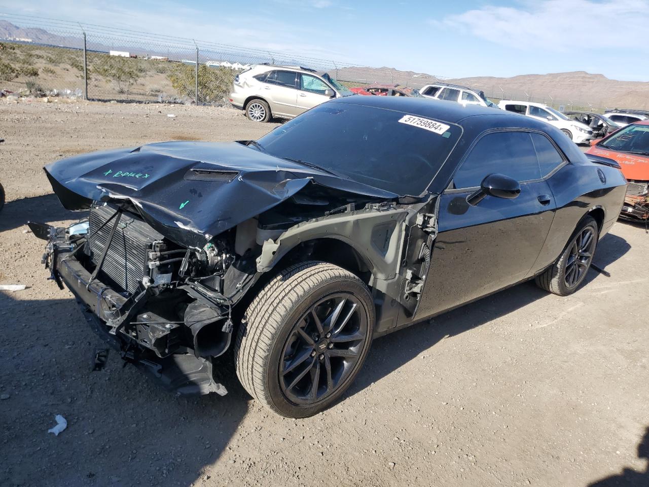 2023 DODGE CHALLENGER SXT VIN:2C3CDZGG5PH626193