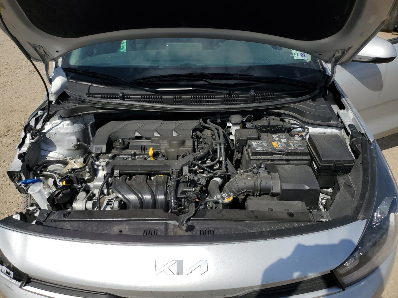 2022 KIA RIO LX VIN:3KPA24AD9NE498057