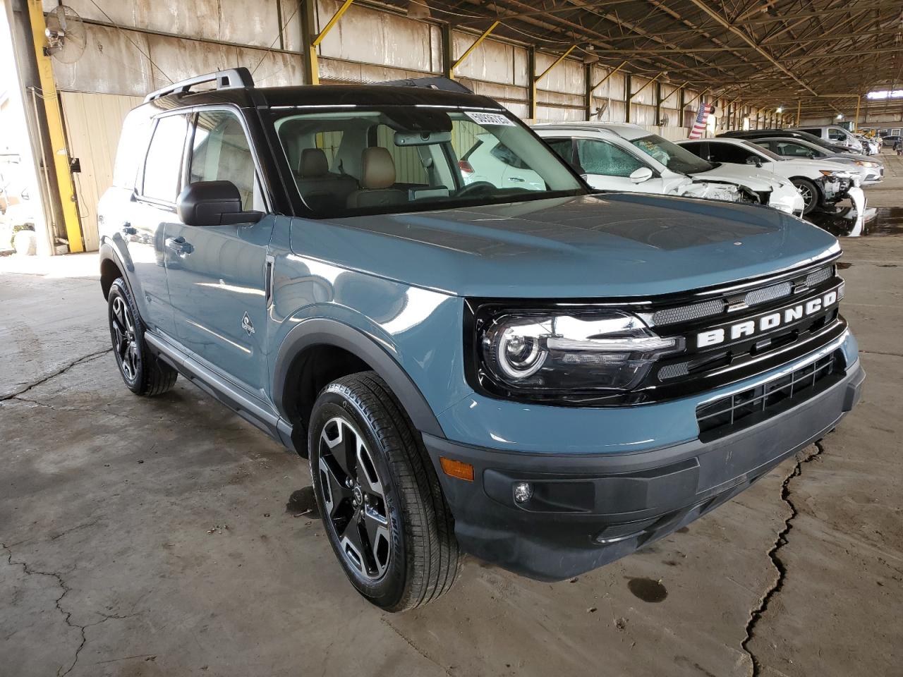 2022 FORD BRONCO SPORT OUTER BANKS VIN:3FMCR9C61NRD88060