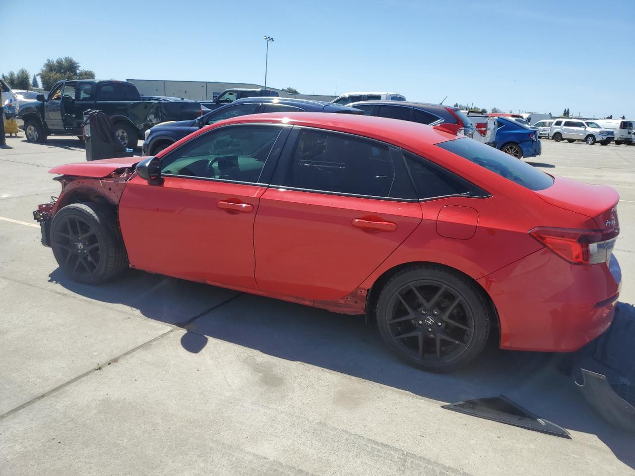 2022 HONDA CIVIC SPORT VIN:2HGFE2F57NH568857